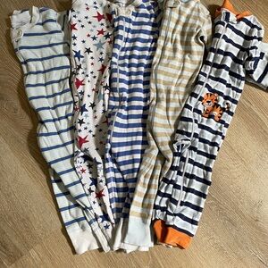 18-24 month Hanna Andersson Sleepers- lot of 5
